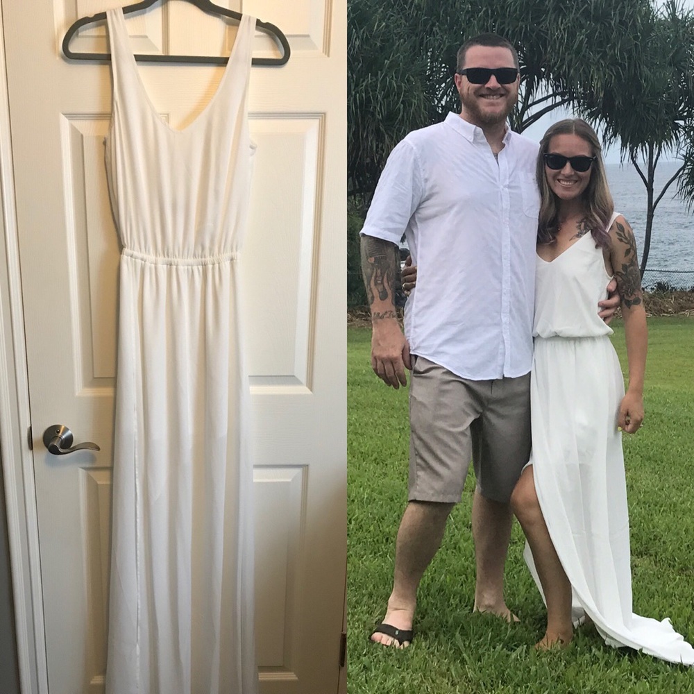 Long White Dress